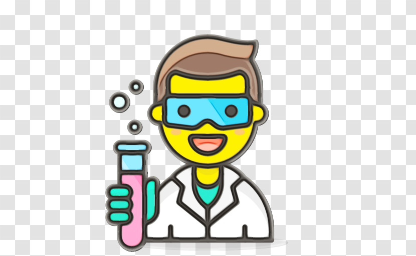 Icon Scientist Science Emoji Transparent PNG
