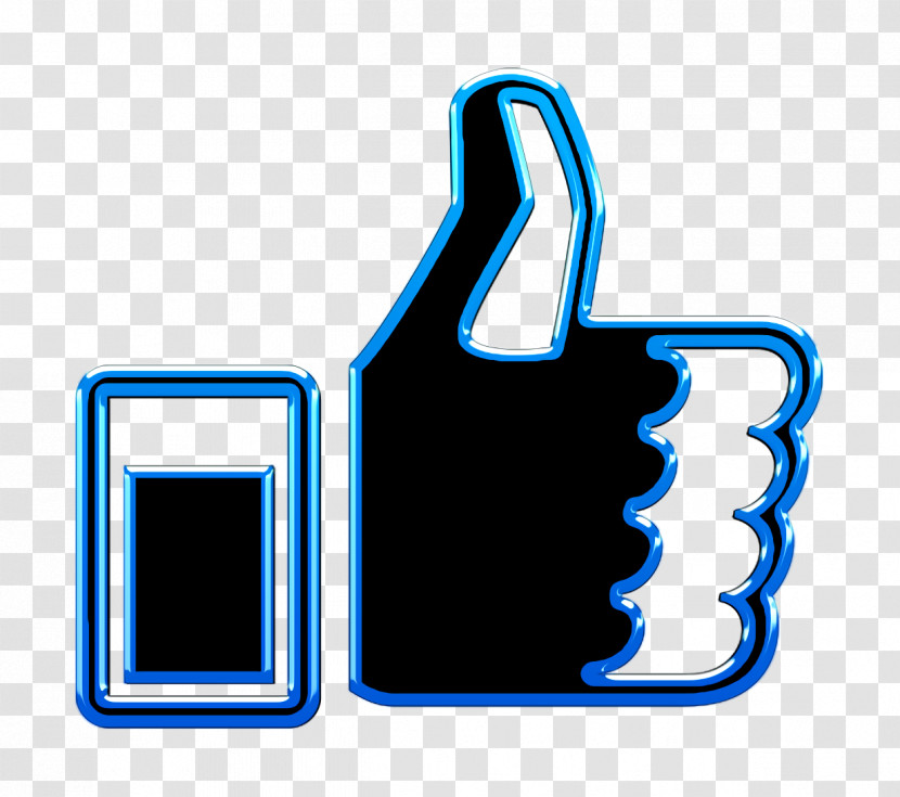 Facebook Pack Icon Right Hand Thumb Up Icon Facebook Icon Transparent PNG