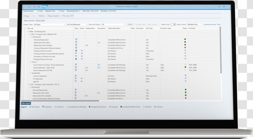 Computer Software SAP ERP SE Accounting - Sap Erp - Crew Resource Management Transparent PNG