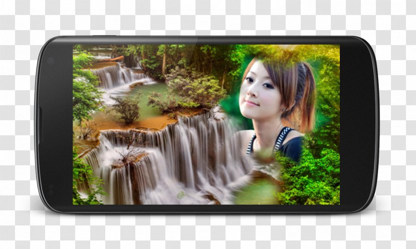 Desktop Wallpaper Display Resolution Waterfall - Grass - Waterfall/ Transparent PNG