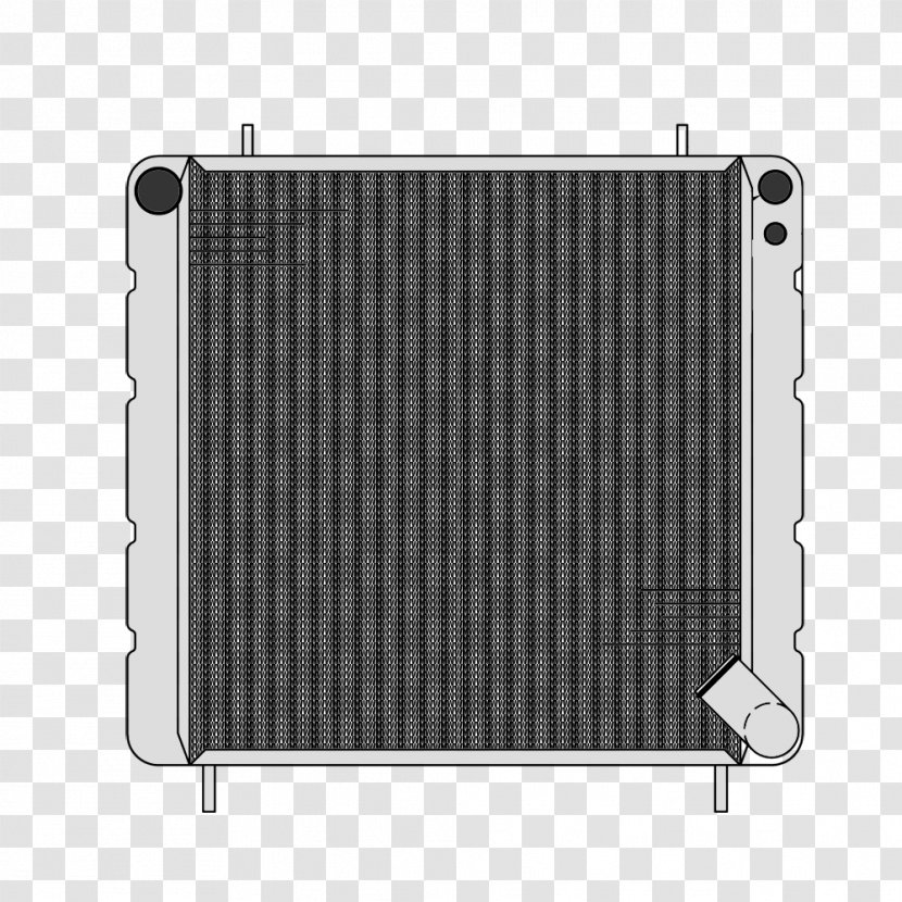 Suzuki Radiator Internal Combustion Engine Cooling Air Conditioner System - Rectangle Transparent PNG
