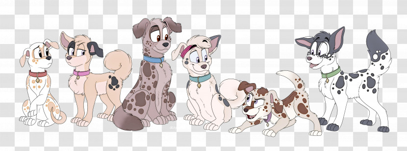 Dalmatian Animal Figure Dog Great Dane Non-sporting Group Transparent PNG