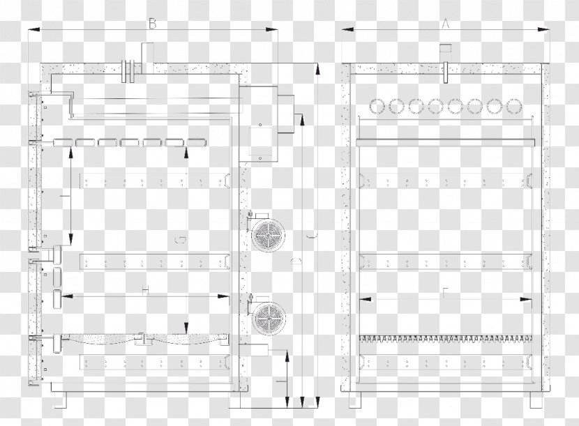 Furniture Drawing Line - Area - Design Transparent PNG