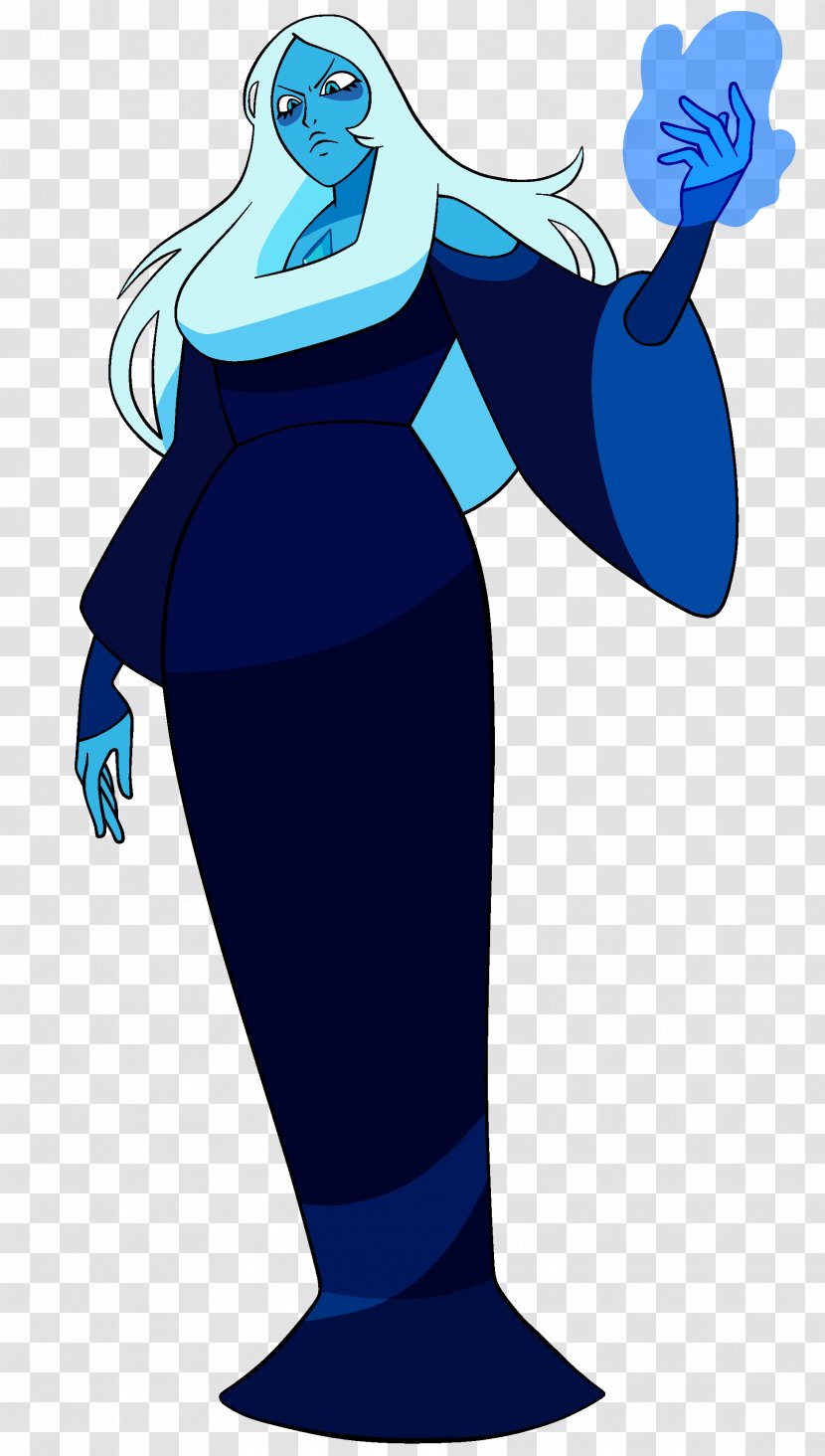 Pearl Blue Diamond Pink Steven Universe - Fanart Mural Transparent PNG