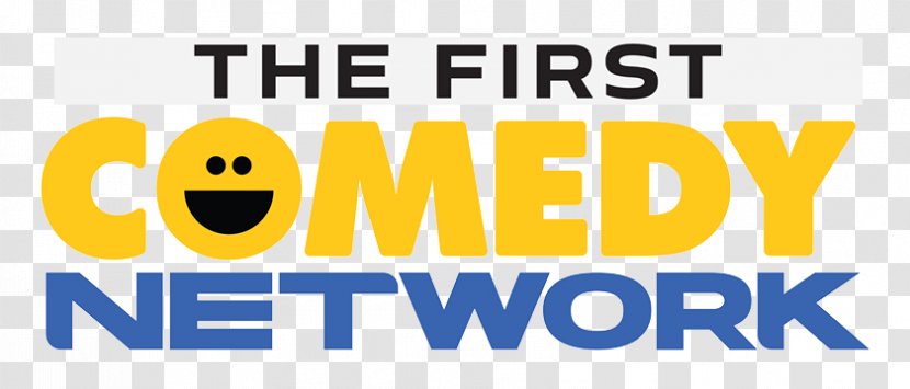 The First Comedy Network Logo Television Channel - Yellow Transparent PNG