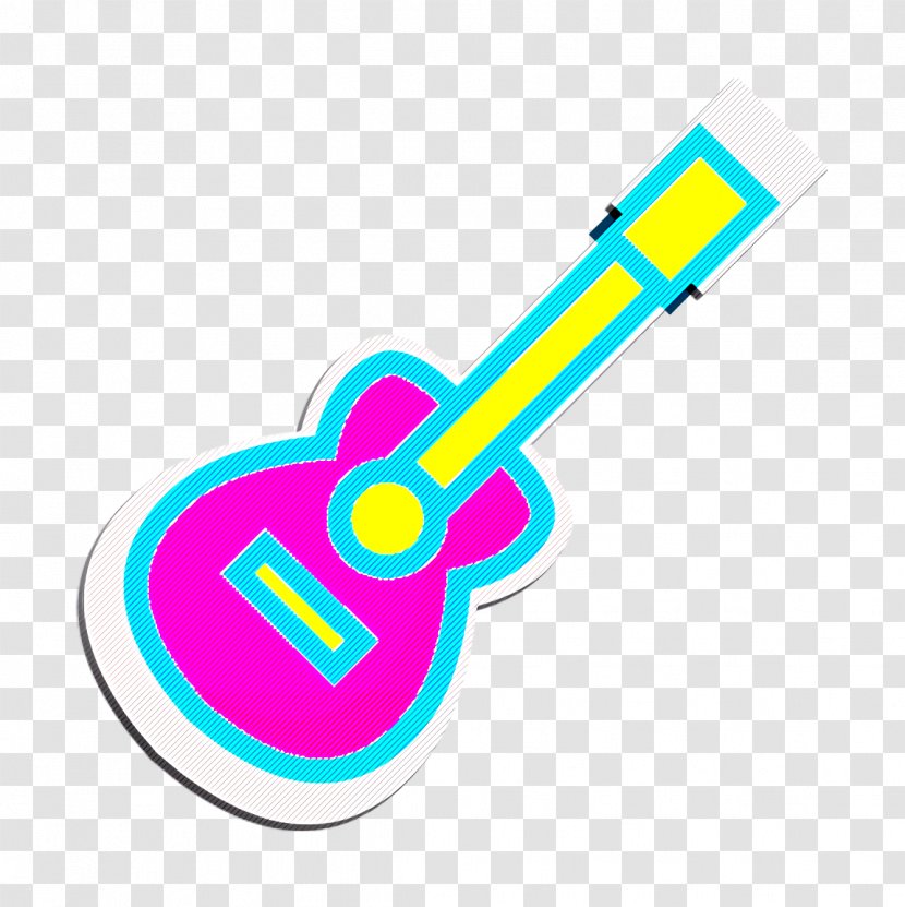 Guitar Icon - Music - Logo Musical Instrument Transparent PNG