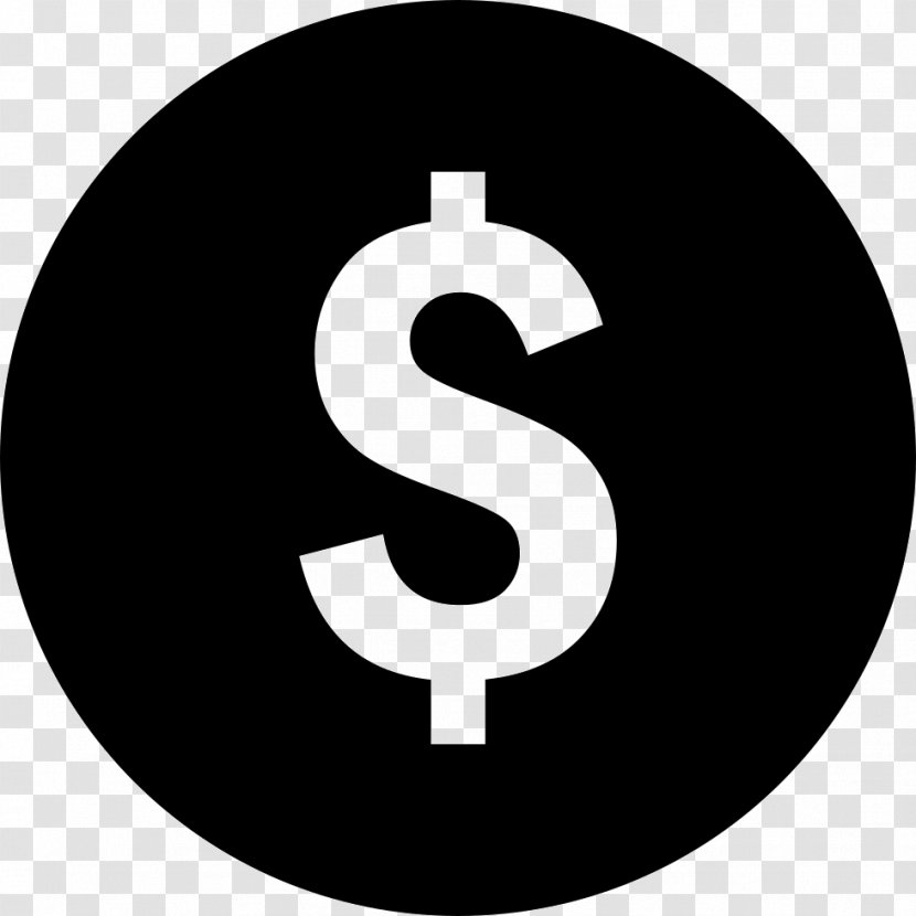 Dollar Sign United States Coin Money - Number Transparent PNG