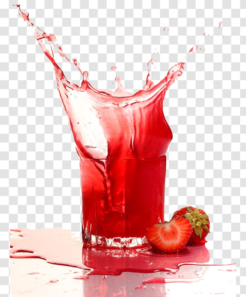 Strawberry Juice Soft Drink Purxe9e - Passion Fruit - Colorful Transparent PNG