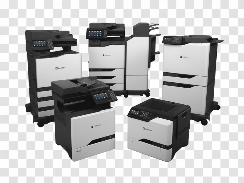 Lexmark Multi-function Printer Photocopier Managed Print Services - Electronic Device Transparent PNG