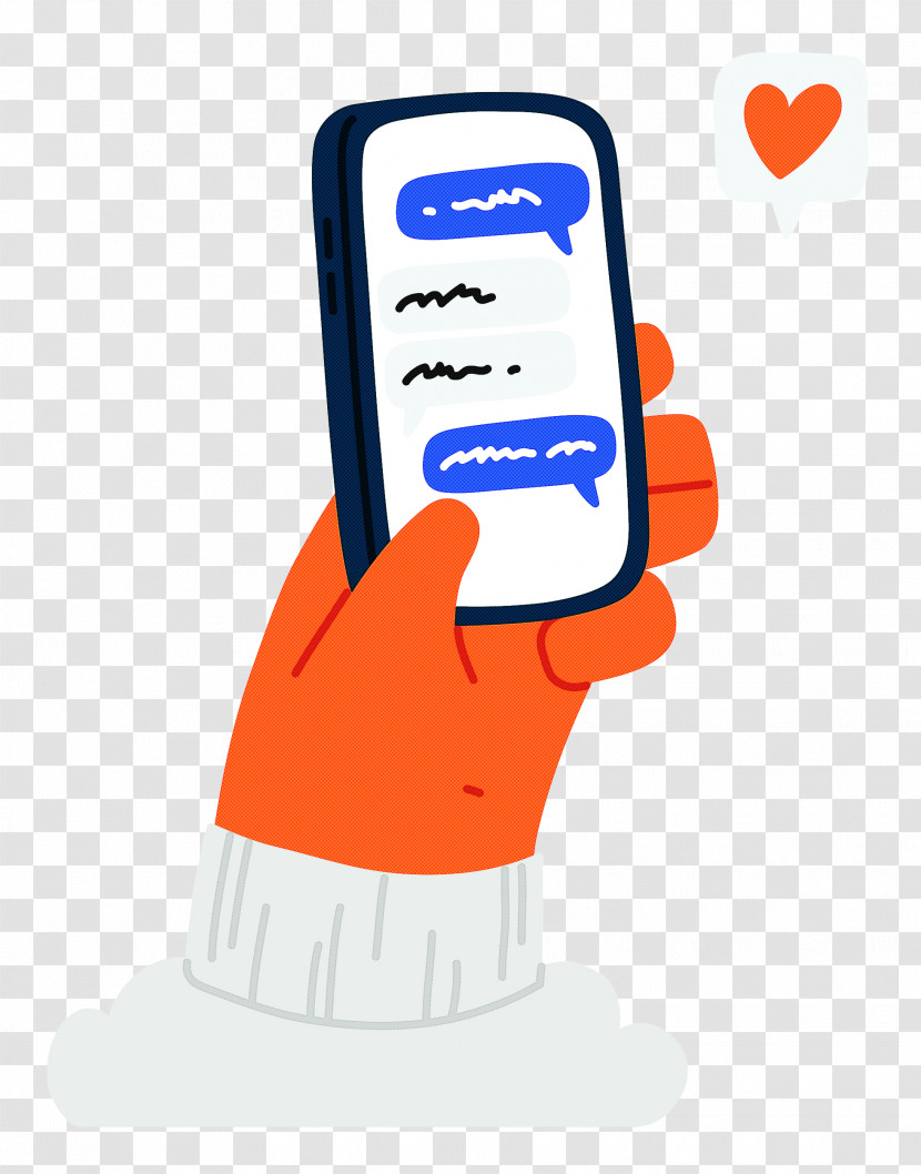 Chatting Chat Phone Transparent PNG