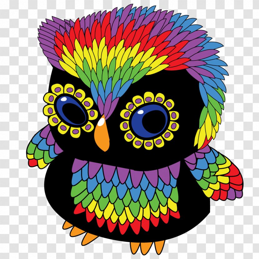 Owl Clip Art Illustration Beak Cartoon - Artwork Transparent PNG