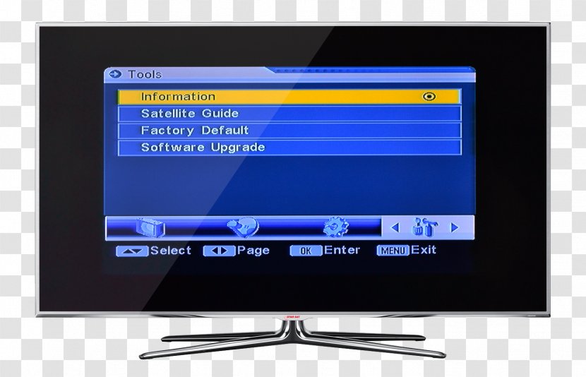 LCD Television StarSat, South Africa Set Nilesat - C Band - Media Transparent PNG
