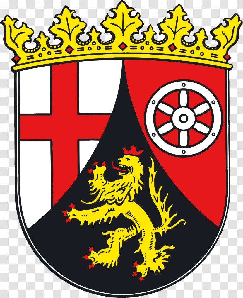 Coat Of Arms Rhineland-Palatinate Electoral Palatinate The Rhine Saarland - Rhinelandpalatinate - Shield Transparent PNG