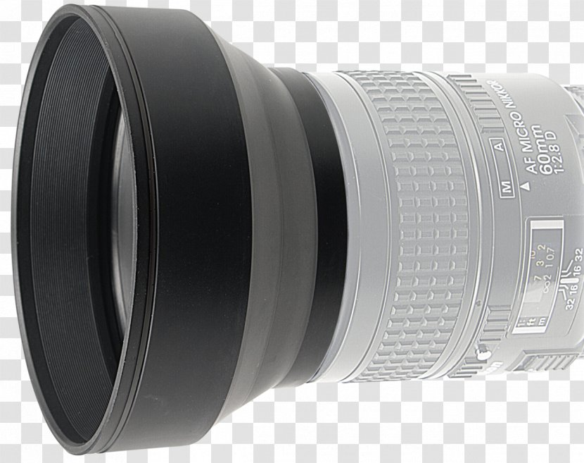 Camera Lens Digital SLR Hoods Wide-angle Nikon Hood - Accessory Transparent PNG