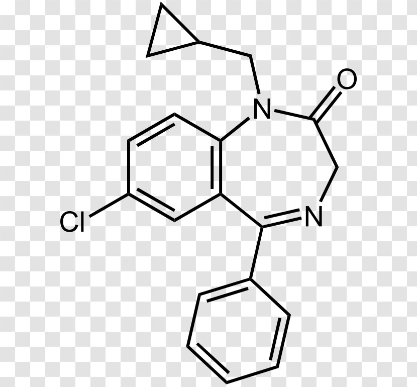 Diazepam Lorazepam Benzodiazepine Alprazolam Drug - White - Formula Transparent PNG