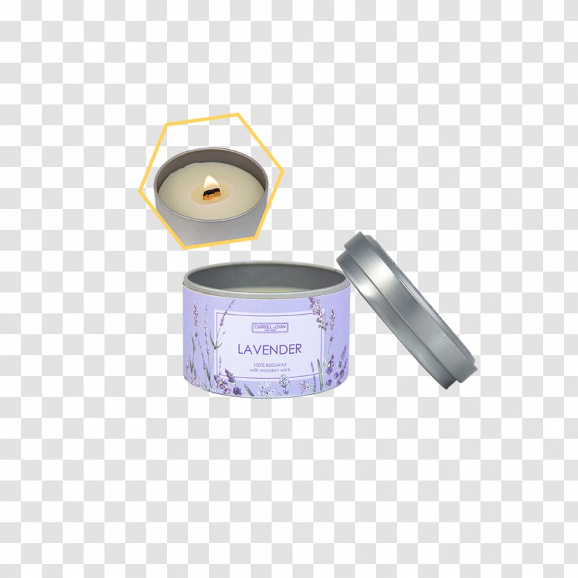 Unscented 100% Beeswax Jar Candle Votive Wick - Hardware - Tea Shop Brochure Transparent PNG