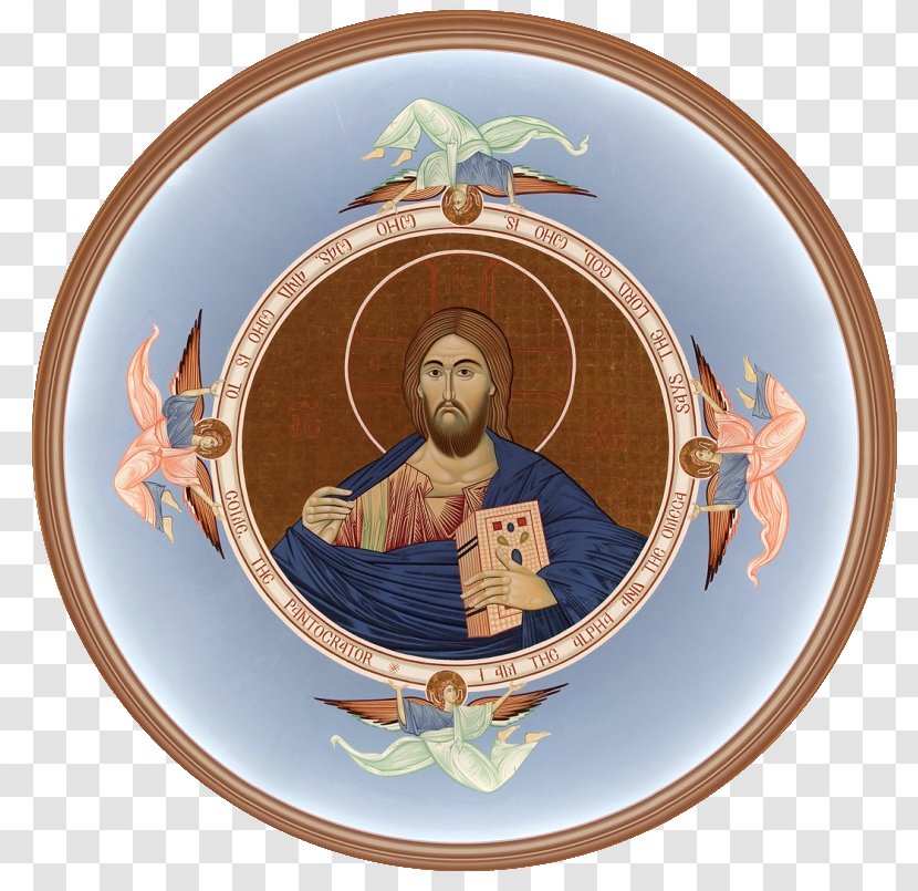 St. John The Baptist Greek Orthodox Church Eastern Christ Pantocrator Holy Apostles - Andrew Transparent PNG