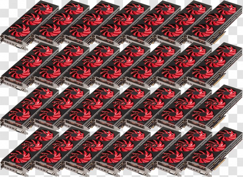 Graphics Cards & Video Adapters AMD FirePro W9000 S10000 Advanced Micro Devices Sapphire Technology - Red Transparent PNG