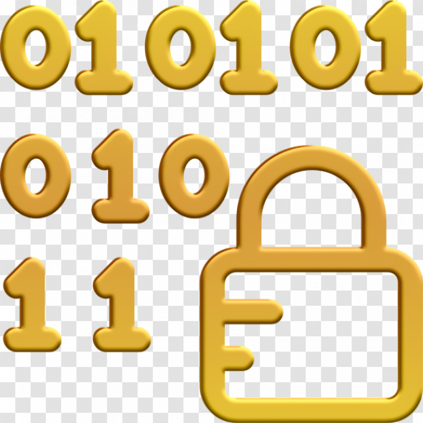 Algorithm Icon Crime And Security Icon Binary Code Icon Transparent PNG