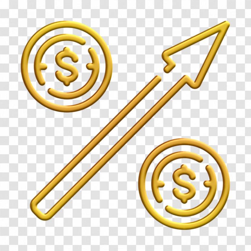 Percent Icon Interest Icon Investment Icon Transparent PNG