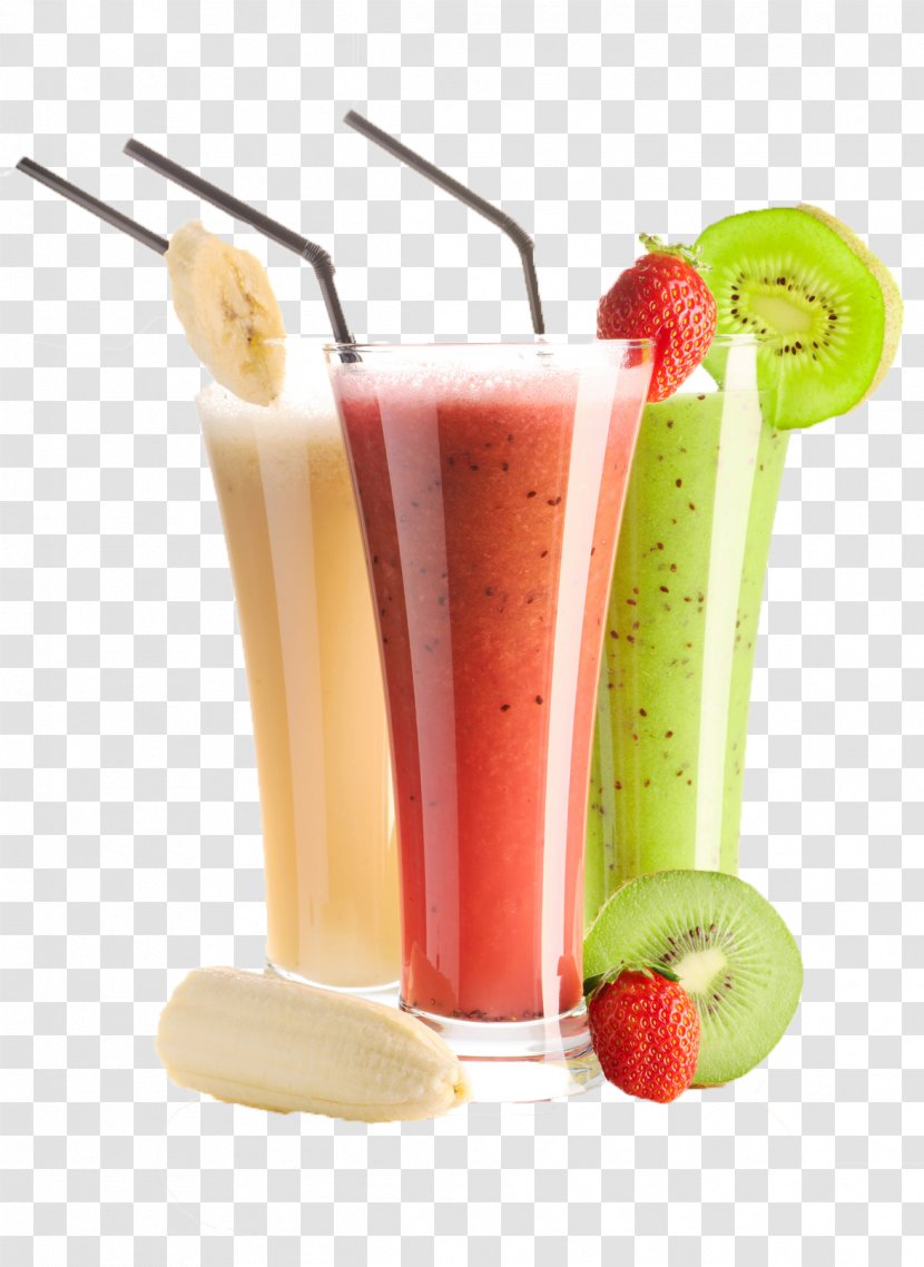 Smoothie Strawberry Juice Milkshake Health Shake - Cocktail Transparent PNG