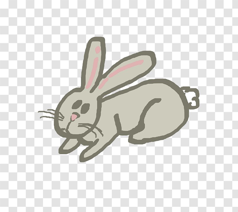 Easter Bunny Hare Angora Rabbit Domestic - Mammal Transparent PNG