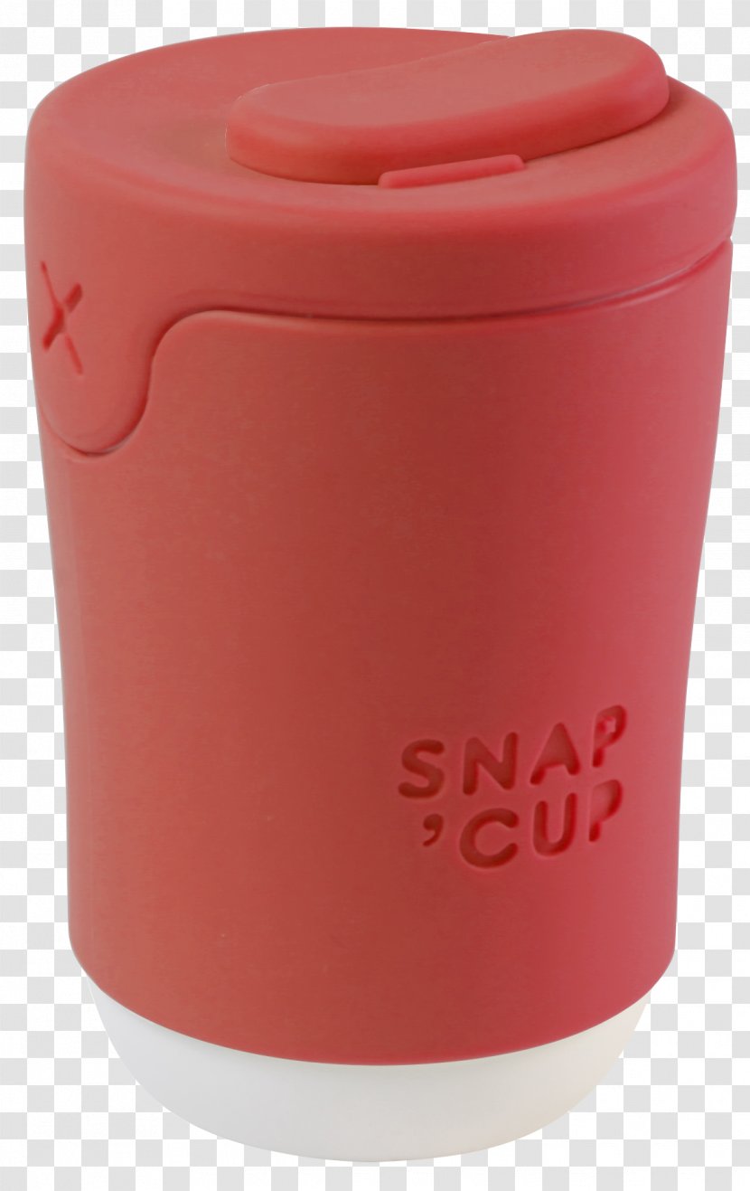 Lid Plastic Cup Mug - Color - Red Transparent PNG