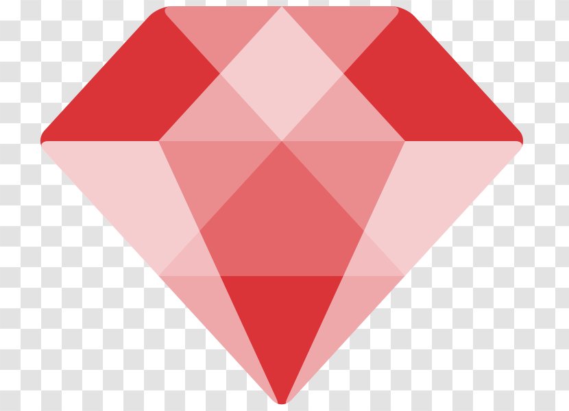 Ruby On Rails Gemstone RSpec Diamond - Nodejs Transparent PNG
