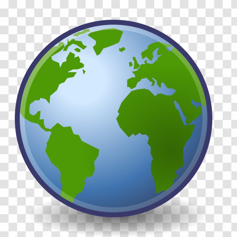 Earth Globe Clip Art Transparent PNG