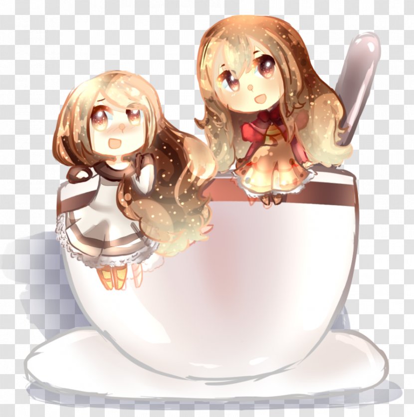 Figurine Tableware Ear Fiction Character - Fresh Coffee Transparent PNG