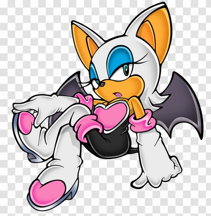 Rouge The Bat Sonic Hedgehog Shadow Knuckles Echidna Tails - Fictional Character - Vanilla Transparent PNG