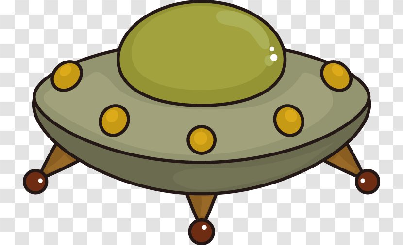 Unidentified Flying Object Saucer Cartoon Clip Art - UFO Transparent PNG