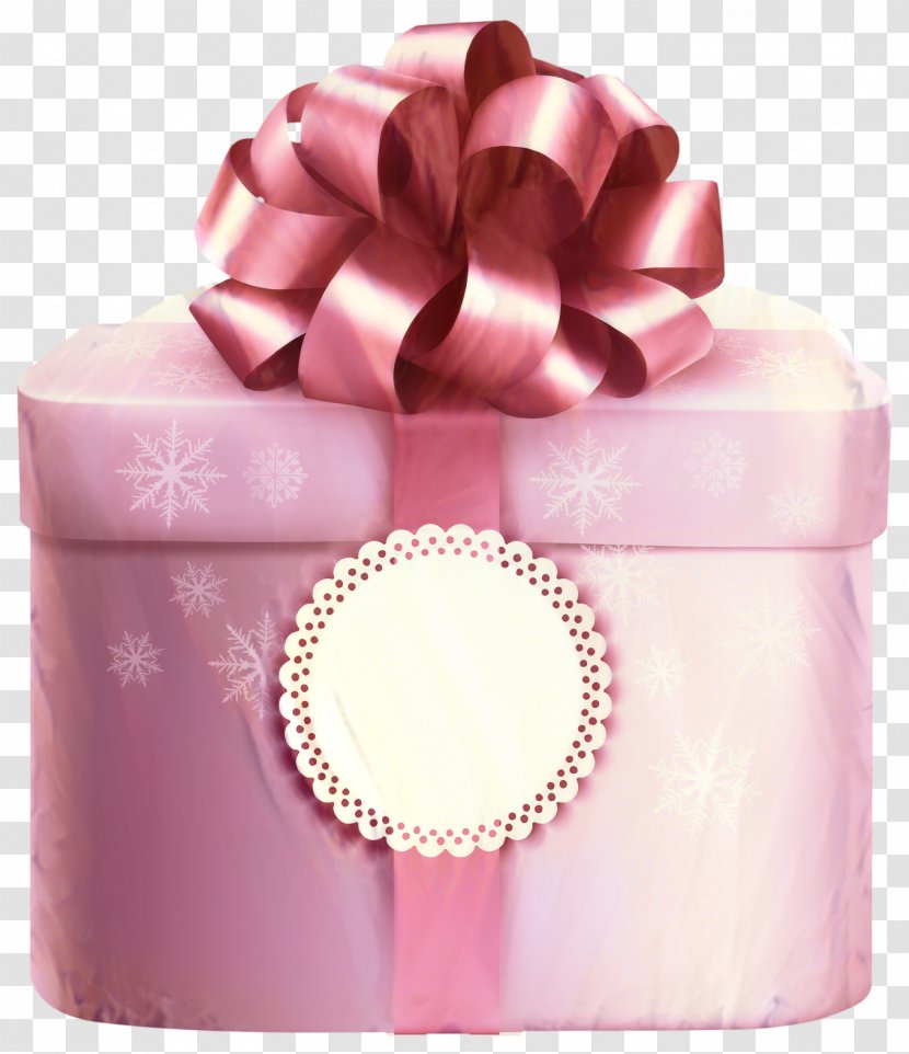 Birthday Party Ribbon - Pink - Present Petal Transparent PNG