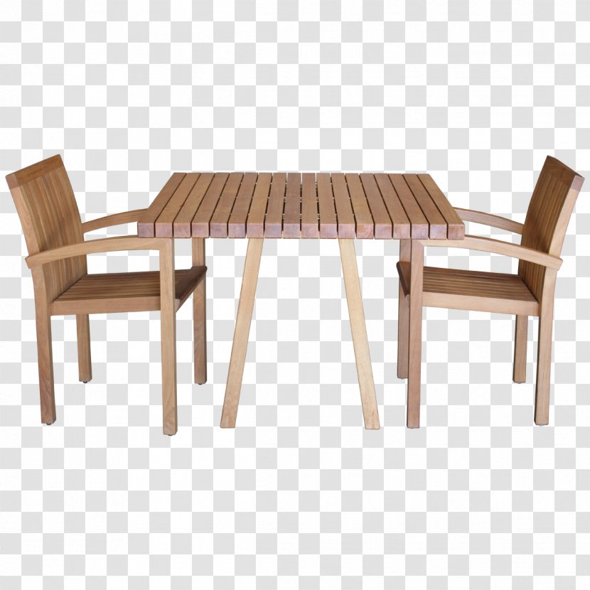 Table Garden Furniture Chair Wood - Plywood - Armchair Transparent PNG