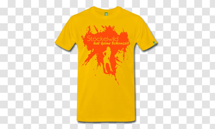 T-shirt Hoodie Clothing New York City - Yellow - Tshirt Transparent PNG