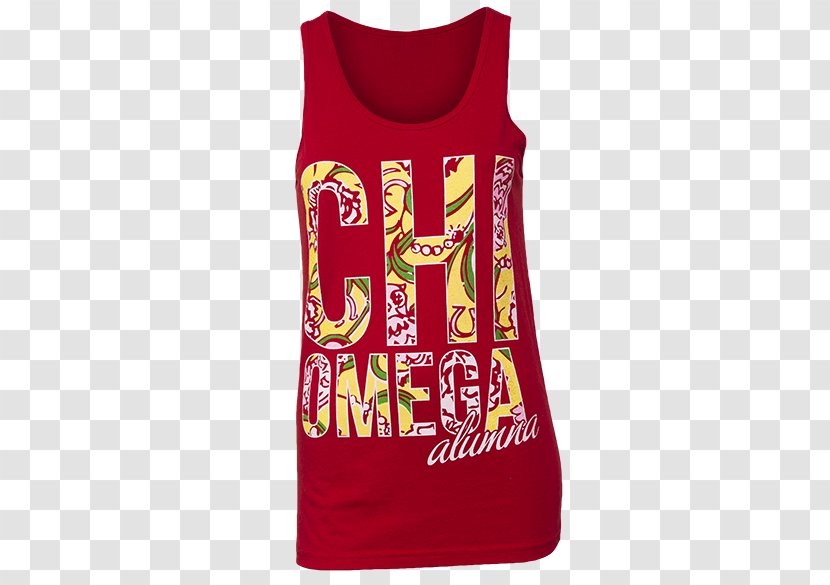 T-shirt Sleeveless Shirt Gilets - Clothing - Chi Omega Transparent PNG