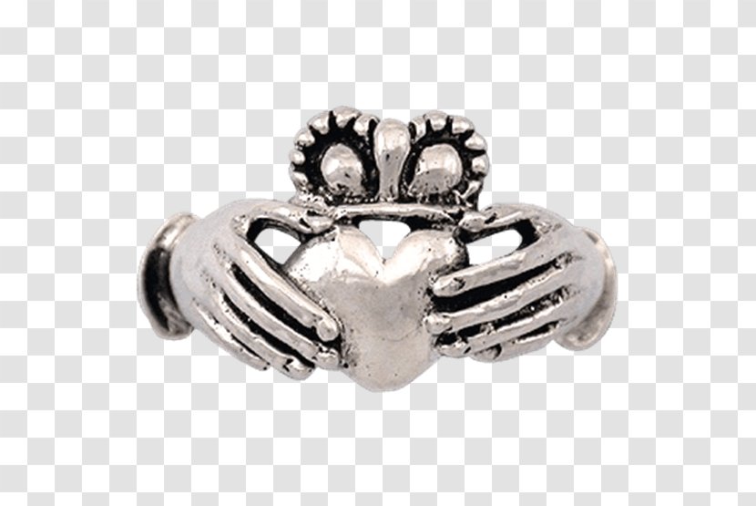 Claddagh Ring Sterling Silver Jewellery - Bracelet Transparent PNG