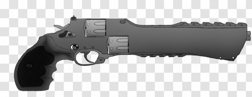 Revolver Gun Barrel Firearm Trigger Double-barreled Shotgun - Flower - Weapon Transparent PNG
