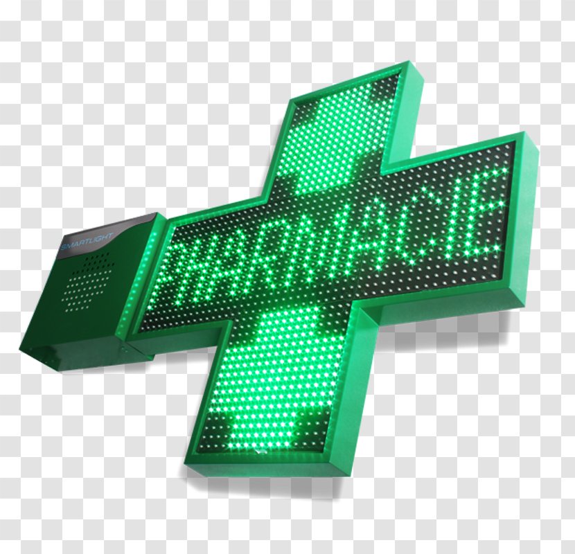 Pharmacy Croix SMARTlight Bisnex Light-emitting Diode Parafarmacia - Electronics - Pharmacie Transparent PNG