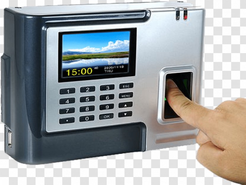 Biometrics Time And Attendance Access Control Biometric Device India - Hardware Transparent PNG