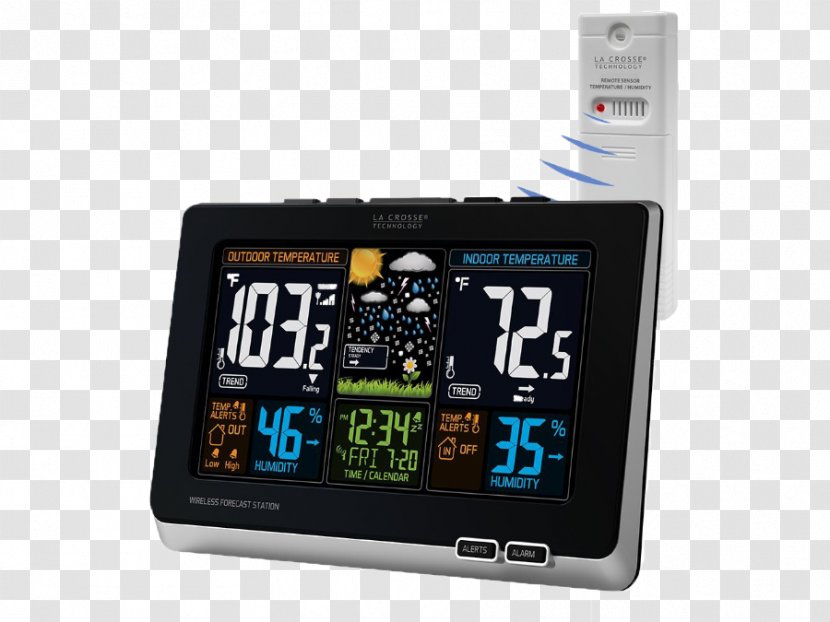 La Crosse Technology Weather Station Forecasting - Humidity Transparent PNG