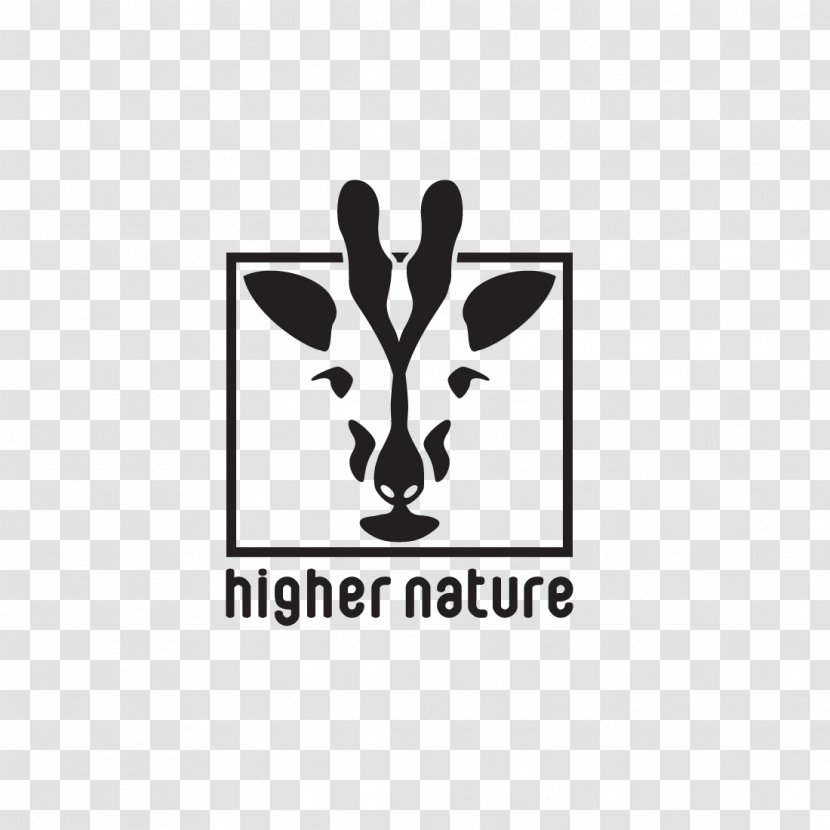 Logo Giraffe White Brand Font - Black Transparent PNG