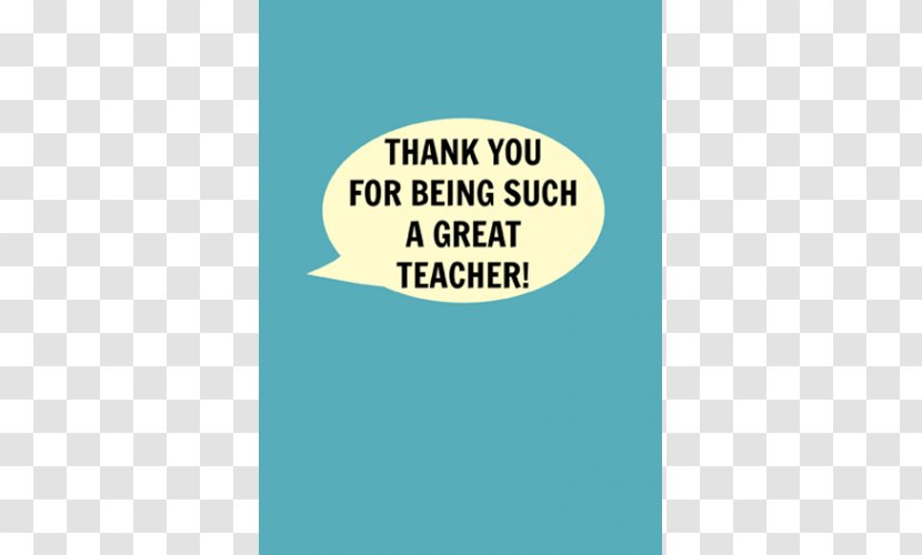 Teacher Paper Cloob Poster Font - Green - Thank You Transparent PNG