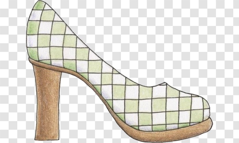 Shoe High-heeled Footwear Drawing Tapestry - Etsy - Hand-painted Heels Transparent PNG