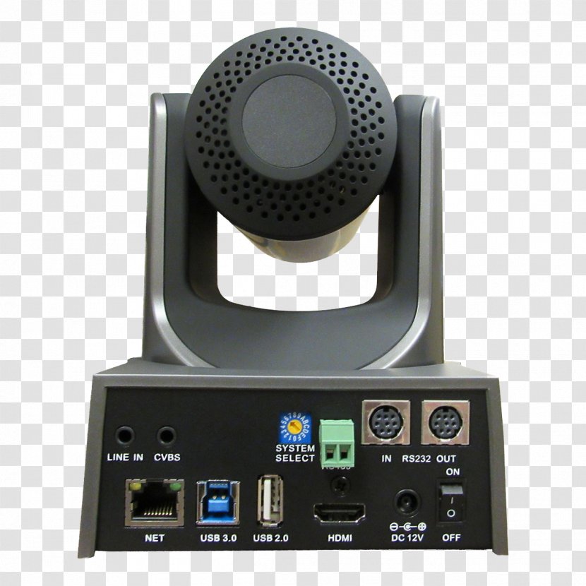 Electronics PTZOptics 20X-USB Video Conferencing Camera Pan–tilt–zoom - Image Sensor Transparent PNG