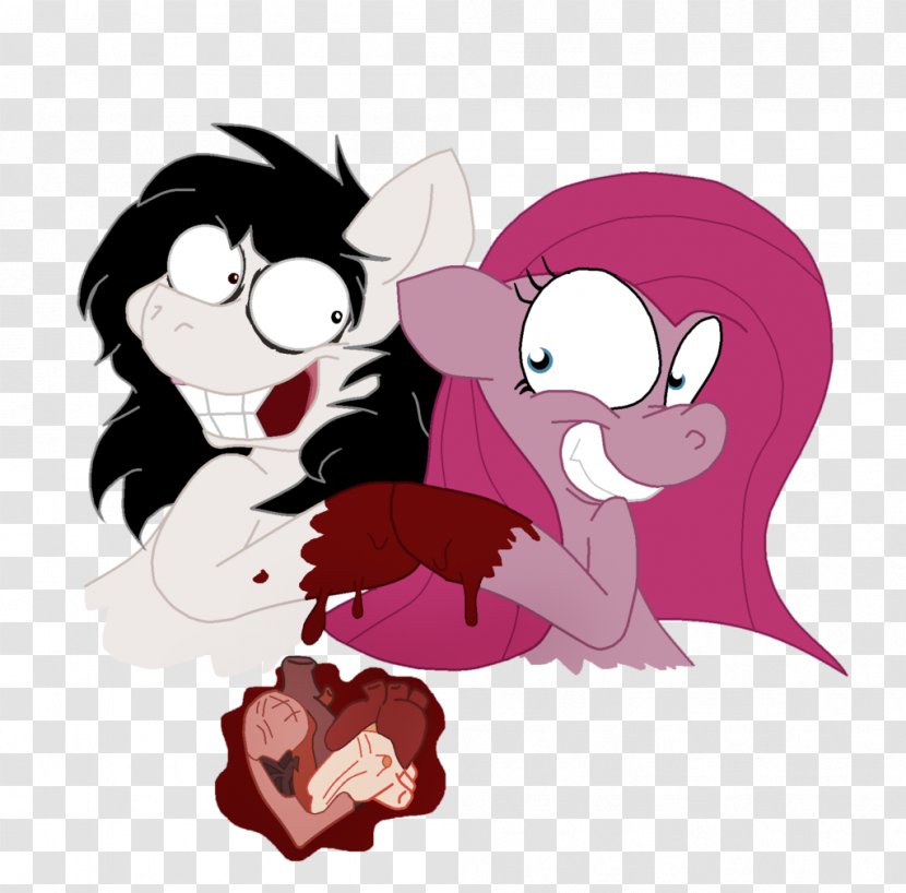 Pinkie Pie Rainbow Dash Pony Rarity Jeff The Killer - Frame - Little Sober Transparent PNG