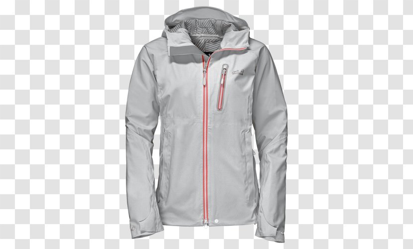 Hoodie Jacket Clothing Zipper Polar Fleece - Bluza - Jack Wolfskin Transparent PNG