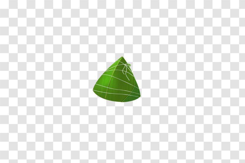 Triangle Green Leaf - Dragon Boat Festival Transparent PNG