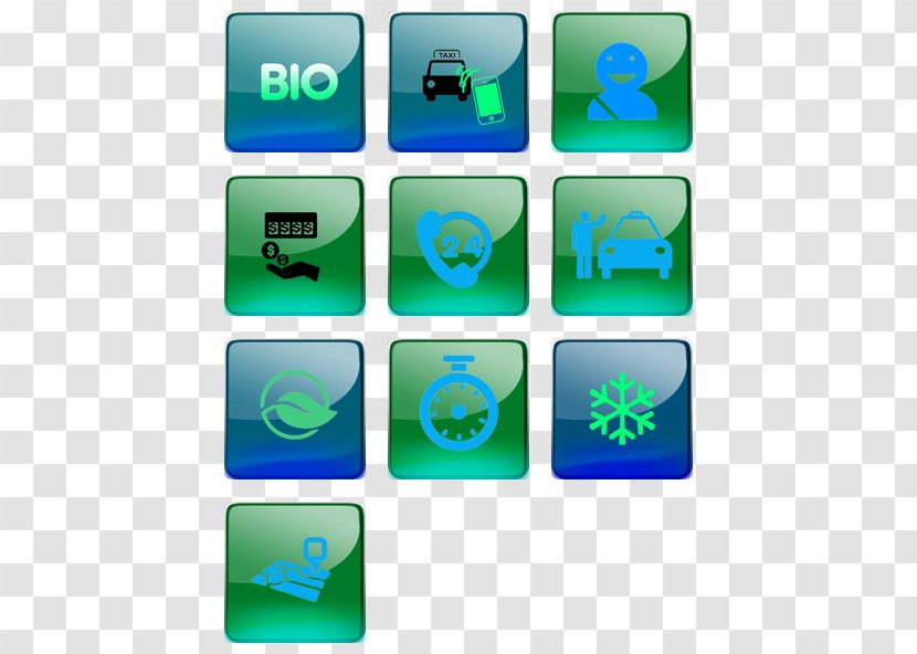 Share Icon Taxi Clean Air Cab - Wind Power - Eco Transparent PNG