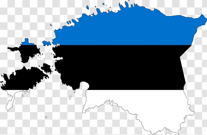 Estonia Blank Map - Area Transparent PNG